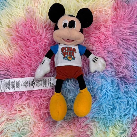 Disney Other - Disney Parks Mickey Mouse Pixar Pier Plush Toy California Adventure Souvenir